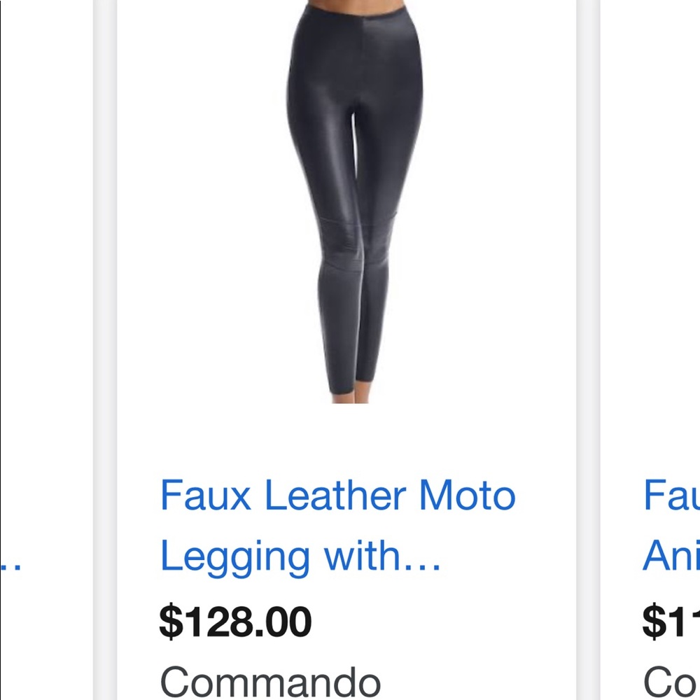 New Commando Faux Leather leggings